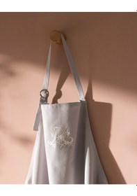 Resim Madame Coco Cally %100 Pamuk Mutfak Önlüğü - Gri 8684427188934 Gri 