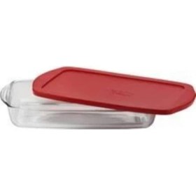 Resim Paşabahçekırmızı Kapaklı Borcam Dikdörtgen 1320CC 