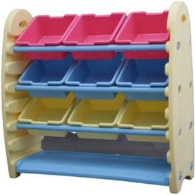 Resim King Kids Saklama Rafı Krem 