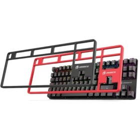 Resim Gamebooster GM06B Plus Rainbow Outemu Red Switch Mekanik Tkl Oyuncu Klavyesi 