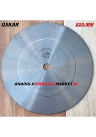 Resim Oskar 520Mm Profil Kesme Testeresi Daire Testeresi 
