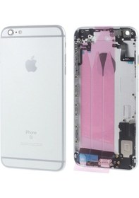 Resim Apple Uyumlu iPhone 6S Plus Dolu Kasa + Tamir Montaj Seti 