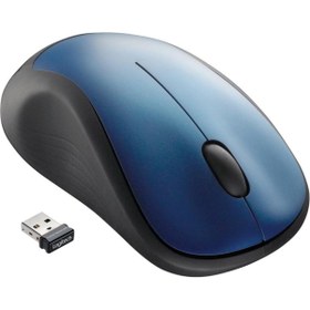 Resim logitech M310 XL Mouse Tam Boy Rahat Kauçuk Kenarlı Tavuskuşu Mavisi 
