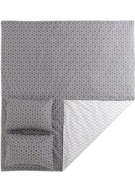 Resim Soley Mix & Match Blanj %100 Pamuklu Çift Kişilik Nevresim Seti Antrasit 