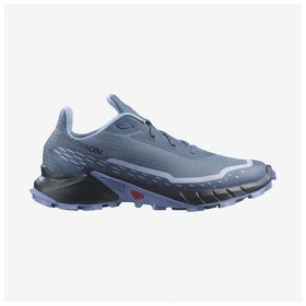 Resim Salomon 473135 Alphacross 5 W Bering Sea/carbon/blue Heron Kadın Outdoor Çok Renkli 