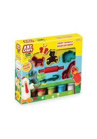 Resim Oyuncak Sevimli Hayvanlar Hamur Set 