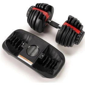 Resim Ckspor 24 Kg Ayarlanabilir Dambıl Seti Mekanizmalı Dambıl Seti 