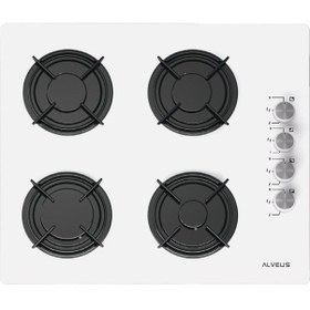 Resim Alveus MFA 605 - GLS 640 - F17 PB Beyaz Ankastre Set 