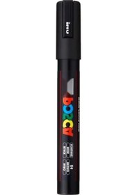 Resim Su Bazlı Poster Markörü, Siyah, Kalın Uç 1.8 - 2.5 Mm 0 Colorless Blender 