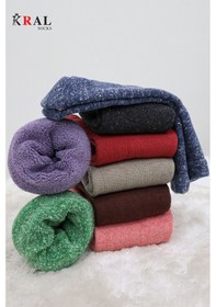 Resim Kral Socks Kadın Termal Havlu Patik Çorap 5'li Set 5 Çift ASORTİ 