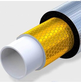 Resim Sones 50x58cm Kanalizasyon Borusu Kendinden Yapışkanlı Ses Yalıtım Sönümleme Levhası Araba Akustik Paneli 