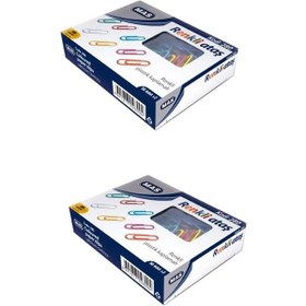 Resim Mas 280 Pls Renkli Ataç Pvc Kaplı 28 Mm 2 Adet 
