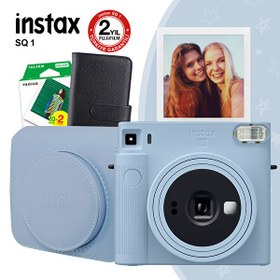 Resim Fujifilm Instax SQ1 Buz Mavi Fotoğraf Makinesi Ve Hediye Seti 1 