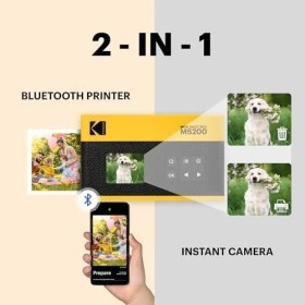 Resim Mini Shot 2 Era - Fotoğraf Makinesi + Anında Baskı Fotoğraf Yazıcısı 5.34X8.64 cm (Kredi Kartı Boyutunda Baskı) 4pass Baskı Teknolojisi 