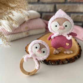 Resim Amigurumi Pembe Penguen Oyuncağım - Oyuncak 
