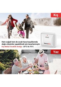 Resim Thermopro TX2CA İlave Dış Sensör TP200C Modeline Uyumludur 