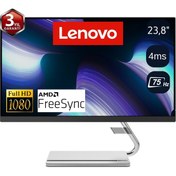 Resim Lenovo Q24I-20 23.8\ 75Hz 4ms (Hdmı+Display) Amd Freesync Fhd IPS Monitör 66EEGAC3TK 