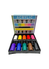 Resim Lüks Akrilik Boya Başlangıç Seti 35x50 Tuval 