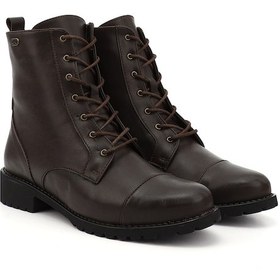 Resim Gönderi R Kadın Kahve Antik Fermuarlı Kauçuk Taban Postal Bot Gkzb13420498 Kahve 