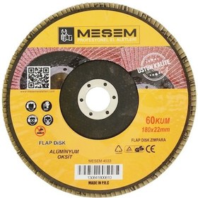Resim Meşem 115X22X60 Kum Flap Disk Zımpara (468865556) 
