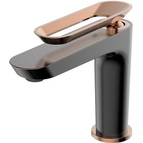 Resim Bien Hermes Lavabo Bataryası Rose Gold - Siyah 