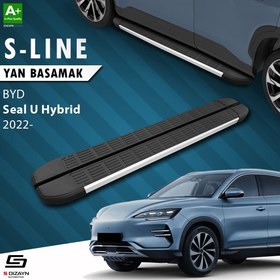 Resim S-Dizayn BYD Seal U Hybrid S-Line Aluminyum Yan Basamak 193 Cm 2022 Üzeri A+ Kalite 