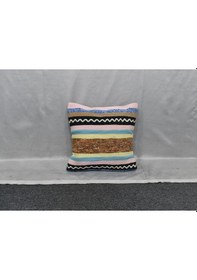Resim Zehra Abla Halı Yeni El Dokuma Dekoratif Kilim Kırlent Yastık Kılıfı 6022 