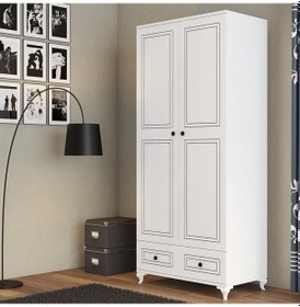 Resim Moxen Mobilya DC1 Kapılı Çekmeceli Dolap 