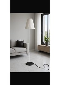 Resim Anatolia Şık Modern Tarzda Salon / Oturma Odası Lambader Beyaz 