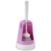 Resim Flora Klasik Tuvalet Fırçası F026 Soft Pembe 