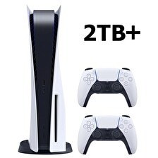 Resim Sony Playstation 5 CD'Li 825 GB YD + 2 TB SSD 