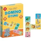 Resim Domino Oyunu 28 Parça Eğitici Ve Öğretici Zeka Oyunu 