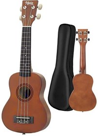 Resim Midex UKX-233M Askı Çanta Metod Pena Kahverengi Concert Ukulele 