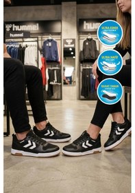 Resim Hummel Siyah Bağcıklı Hafif Esnek Spor Ayakkabı 900873 Hml Wivo Iı | Unisex 