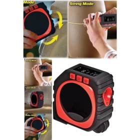Resim Munico Akıllı Dijital Lazerli Metre 10 Metre 3 Modlu Ölçüm Metresi Kırılmaz Kaliteli Uzun Mesafe Hesaplama 