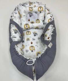 Resim Pikeli ve Ponponlu, Babynest/ana Kucağı/anne Yanı 