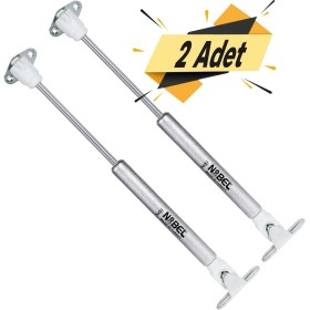 Resim Badem10 Dolap Amortisörü Gazlı Piston Kapak Hidroliği (27 cm 80N) 2 Adet 