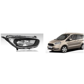 Resim FAR SAĞ TRANSIT COURİER 14- MOTORLU SİYAH ÇERÇEVELİ AYFAR 505922 