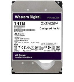 Resim WD Purple WD140PURZ 3.5" 14 TB 7200 RPM SATA 3 HDD 