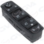 Resim Gva 8099028 Cam Acma Salterı On Sol Sıyah Mercedes W169 W245 A16982066109116 