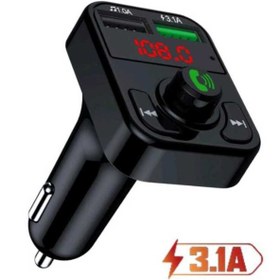 Resim Concord Corcord Wireless Fm Transmitter Çift Usb Girişli C-606 3.1 A 