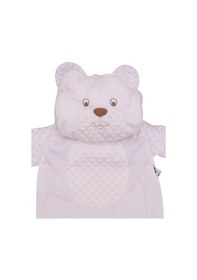 Resim Buude Ayıcık Nakışlı Yastıklı Bebek Alt Açma 