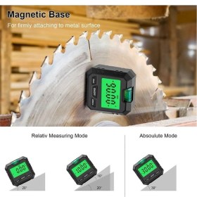 Resim Normadia Dijital Eğim ve Açı Ölçer, Mıknatıslı, Hassas ve Pratik Kullanım 