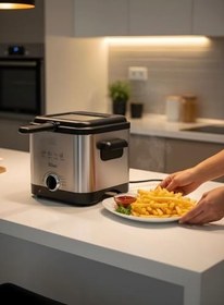 Resim Zilan ZLN4185 Fritöz Derin Yağlı Kızartma Makinesi Pratik 
