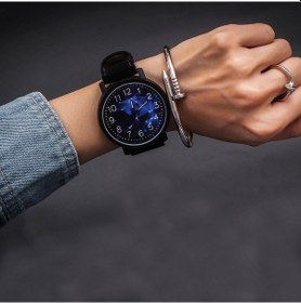 Resim Sones Sanda P1065 Wheel Serisi Erkekler İçin Günlük Çelik Bantlı Kuvars Saat Siyah Yeşil 