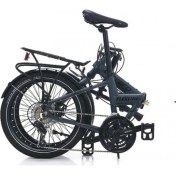 Resim Carraro Flexi 121 - 20 Jant - 21 Vites - Vb - Katlanır Bisiklet - Mat Haki 