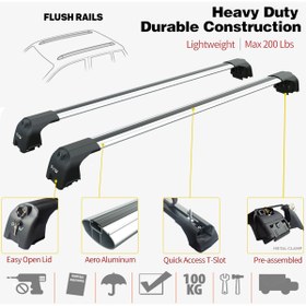 Resim auto paw Mını Countryman (R60) Suv 10-16 Gri Set Ara Atkısı Pro 2 Çadır Taşıyıcı 