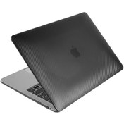 Resim Cbtx Karbon Fiber 13.3" Macbook Laptop Koruyucu Kılıf Siyah 