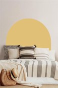 Resim Piksel Grafik Yarım Oval Bohem 