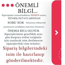 Resim Miaju Mor Menekşe, Sonsuz Merak İçin, Soru İşareti Desenli, İsme Özel Cüzdan Ve Anahtarlık Hatıra Set Mor Menekşe Mor 
